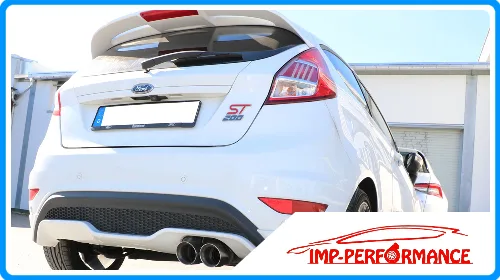 FOX Sportauspuff Ford Fiesta VII ST200 - JA8 Komplettanlage - 2x90 Typ 25